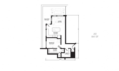 the floor plan